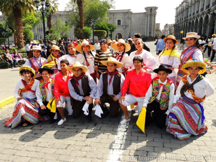 peruánský folklór