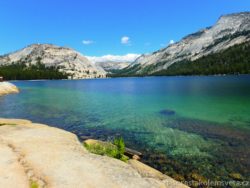 jezero Tenaya Lake Yosemity
